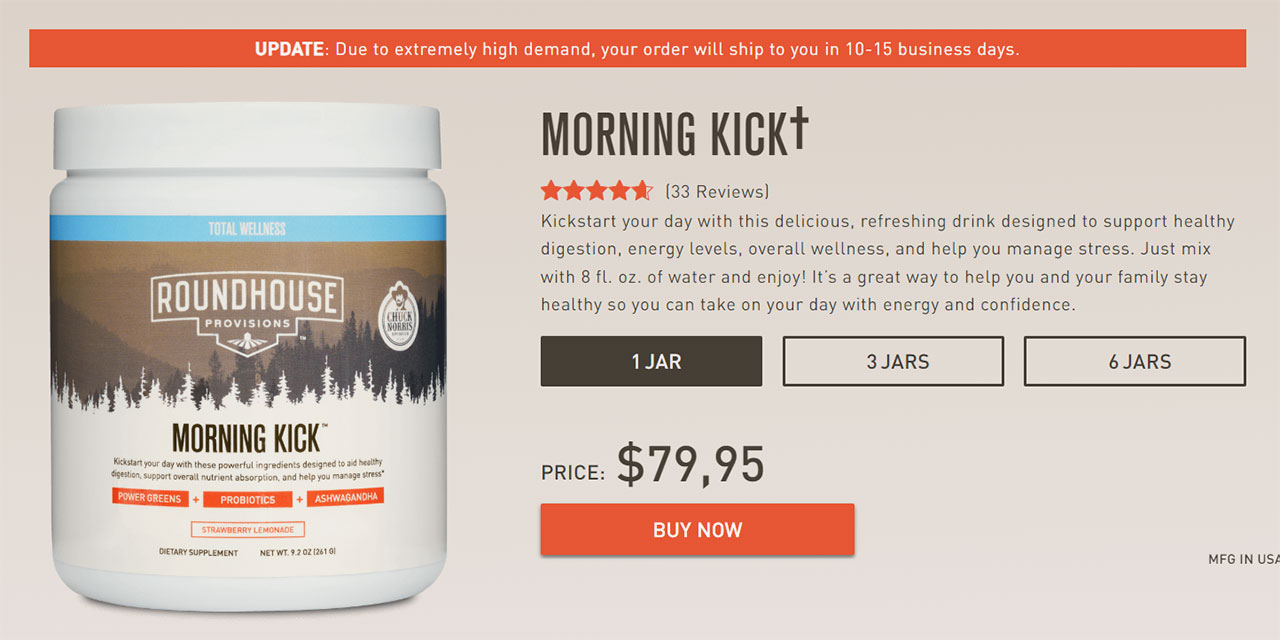 Morning-Kick-pricing